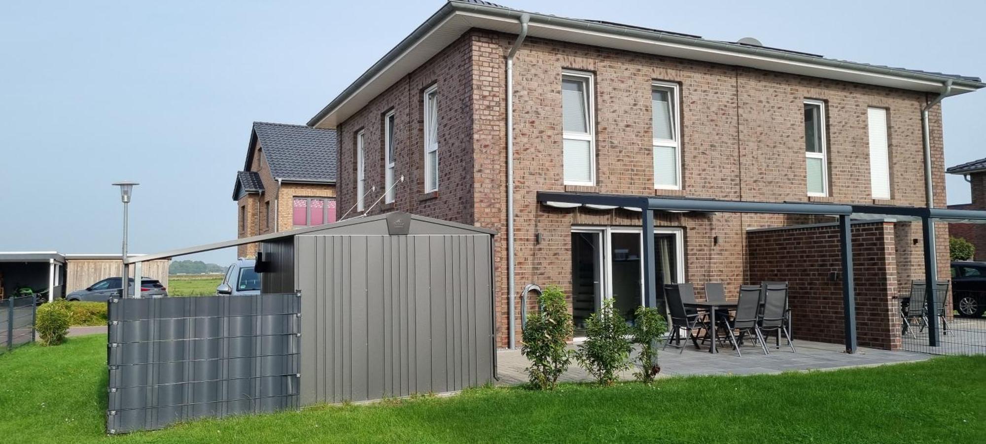Neu!Moderne, Lichtdurchflutete Dhh, Zentral, Garten, Wallbox, Wlan Butjadingen Exteriér fotografie